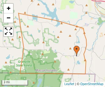 Area schools map