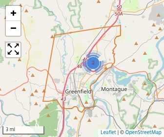 Area schools map
