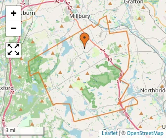 Area schools map