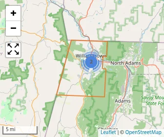 Area schools map