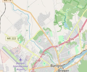 Area schools map