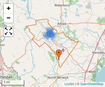 Area schools map
