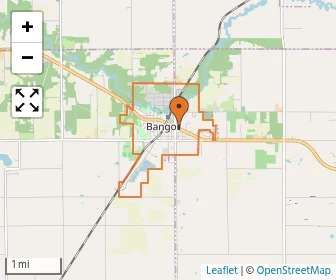 Area schools map