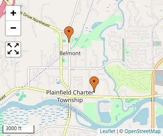 Area schools map