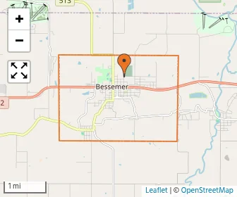 Area schools map