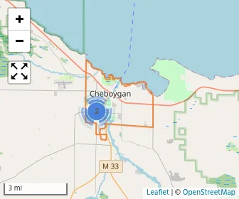 Area schools map