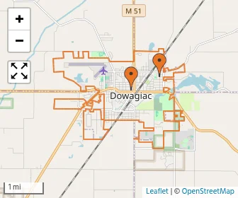 Area schools map