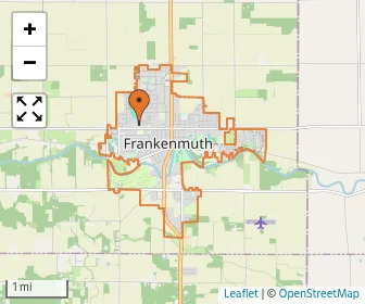 Area schools map