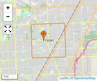 Area schools map