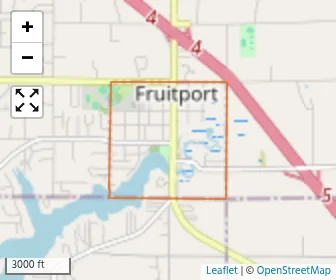 Area schools map