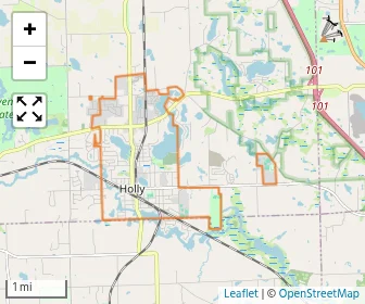 Area schools map