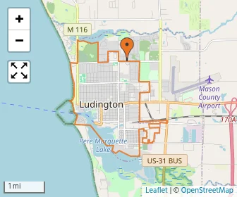 Area schools map