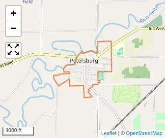 Area schools map
