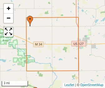 Area schools map