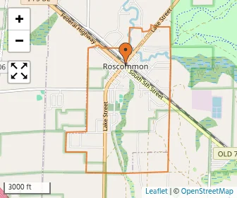Area schools map