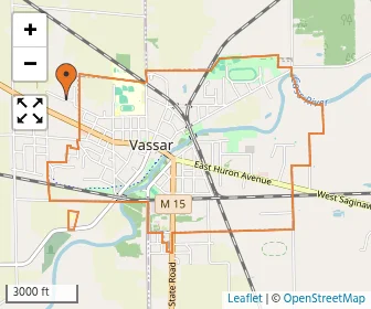 Area schools map