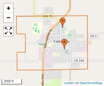 Area schools map