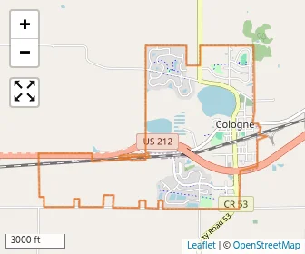 Area schools map