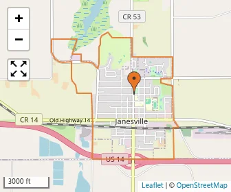 Area schools map
