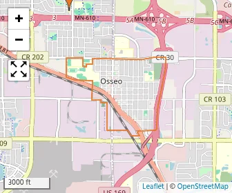 Area schools map