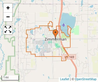 Area schools map