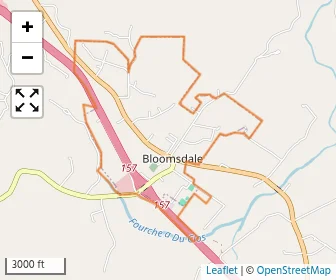 Area schools map