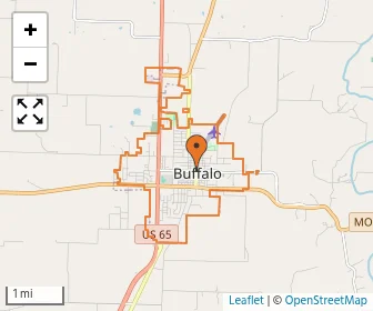 Area schools map