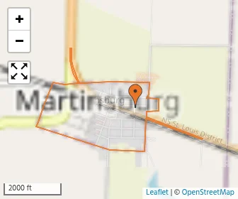 Area schools map