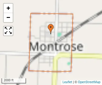 Area schools map