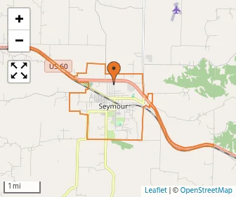 Area schools map
