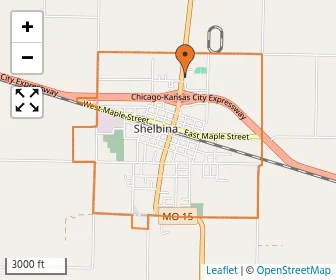Area schools map