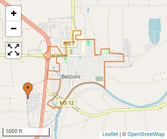Area schools map