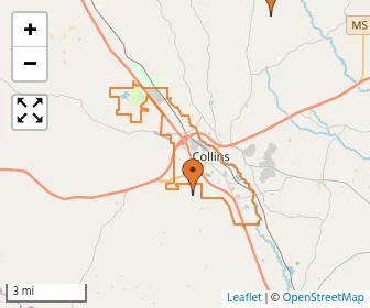 Area schools map