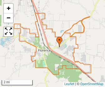 Area schools map