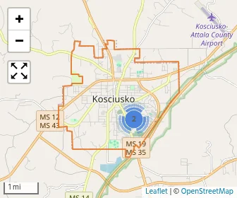 Area schools map