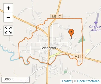 Area schools map