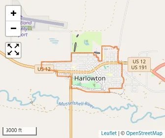 Area schools map
