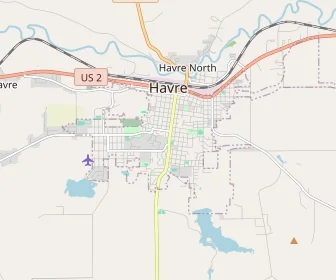 Area schools map