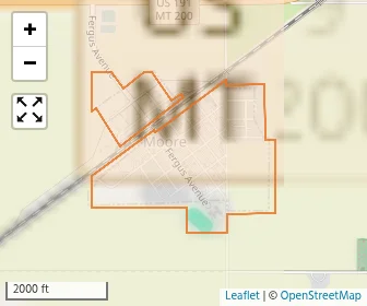 Area schools map