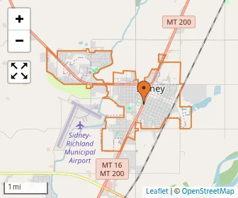Area schools map