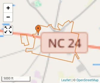 Area schools map