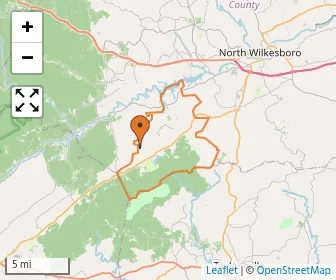 Area schools map