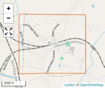 Area schools map
