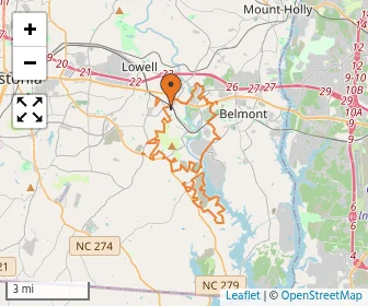 Area schools map