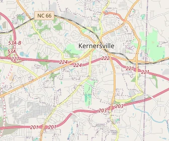 Area schools map