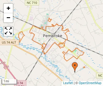 Area schools map