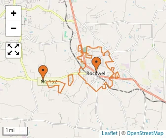 Area schools map