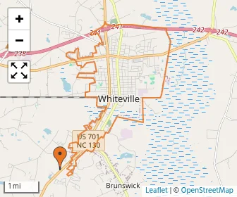 Area schools map