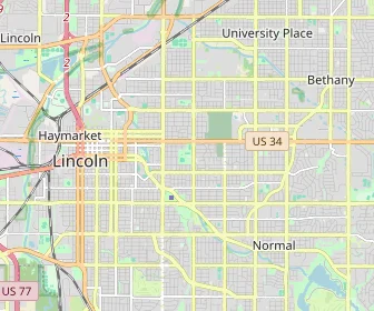 Area schools map
