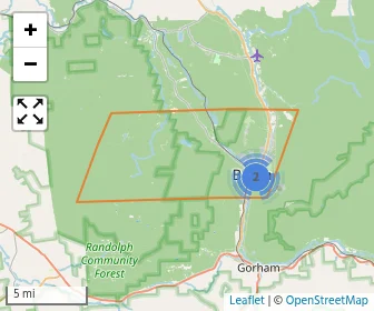 Area schools map